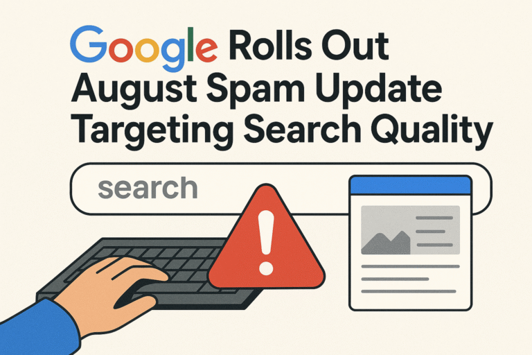 Google’s August 2025 Spam Update: Essential Guide for SEO Success